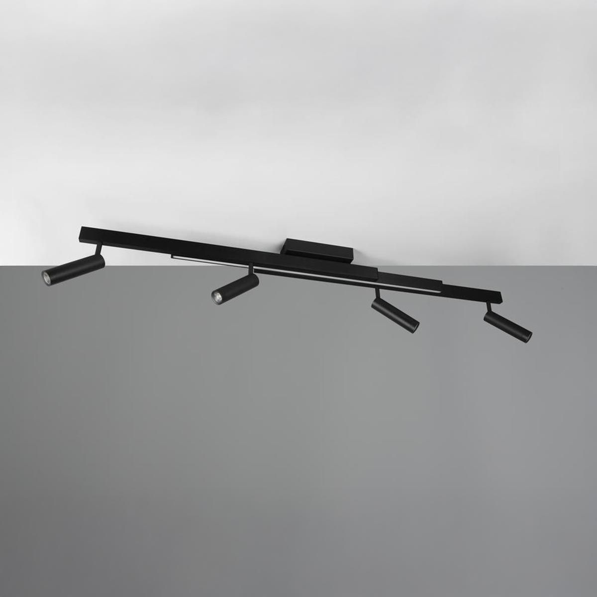 Kronleuchter & Deckenlampen: LED Deckenleuchte, Schwarz,133 cm x 8 cm – Neu (gemäss Beschreibung) aus Kreuzlingen von Smart-Light 3