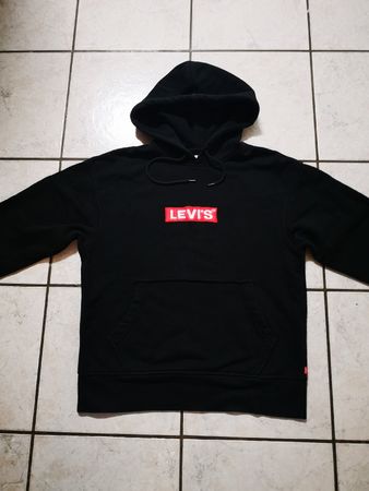 Levi's Hoodie Schwarz Grösse XS (ca.gr.164) guter Zustand