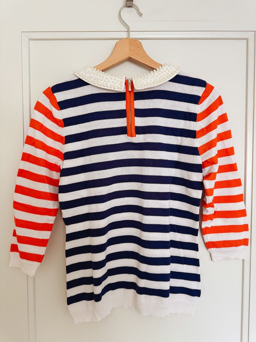Morgan Maglioni & Felpe: Morgan Pullover mit Perlenkragen | Grösse M, gestreift, neu – Nuovo (secondo la descrizione) da Ostermundigen venduto da nkln 3