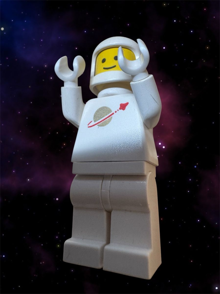 Lego Statuette: Lego Classic Space - White with Air Tanks sp006 – Usato da Wetzikon ZH venduto da the-collector91 2