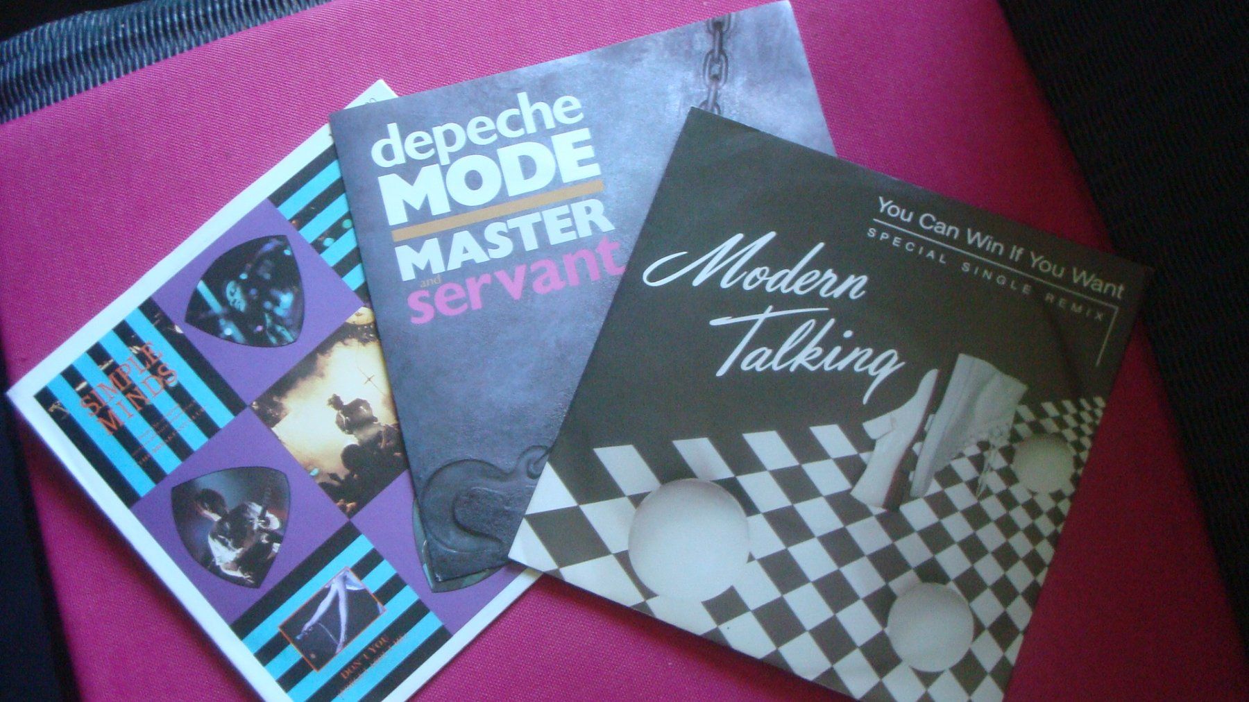 Dischi in vinile: 3 Singels Simple Minds/depeche Mode/Modern Talking 80er J. – Usato da Münchenstein venduto da Pesci6