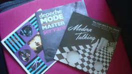 3 Singels Simple Minds/depeche Mode/Modern Talking 80er J.