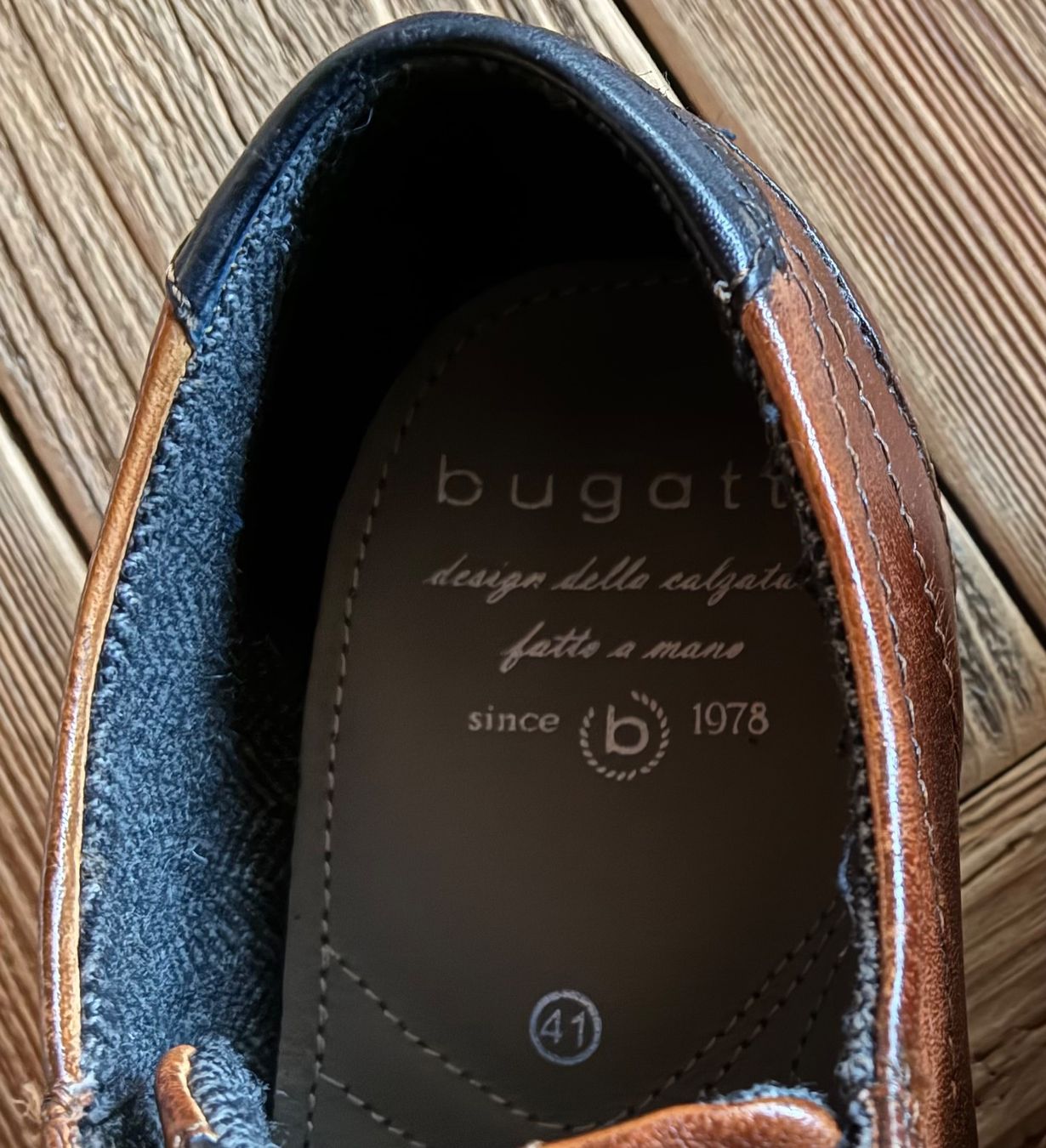 Bugatti Scarpe da uomo: Herrenschuhe Bugatti Grösse 41 – Usato da Steffisburg venduto da Beatw 3