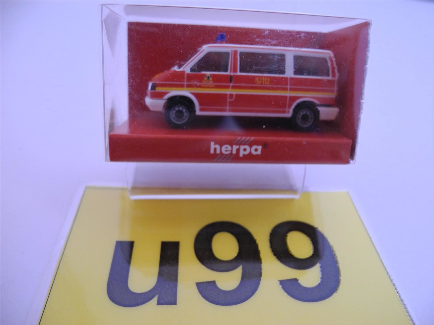 Herpa Modellautos: Herpa 044431 "ELW Berliner FW", Nr. u99 – Neu und originalverpackt aus Kottwil von Crazyrolf