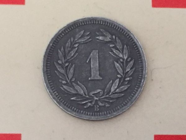 Tutti le monete: 1 Rappen 1942 Zn, ss-vz – Usato da Elsau venduto da herbybay 1