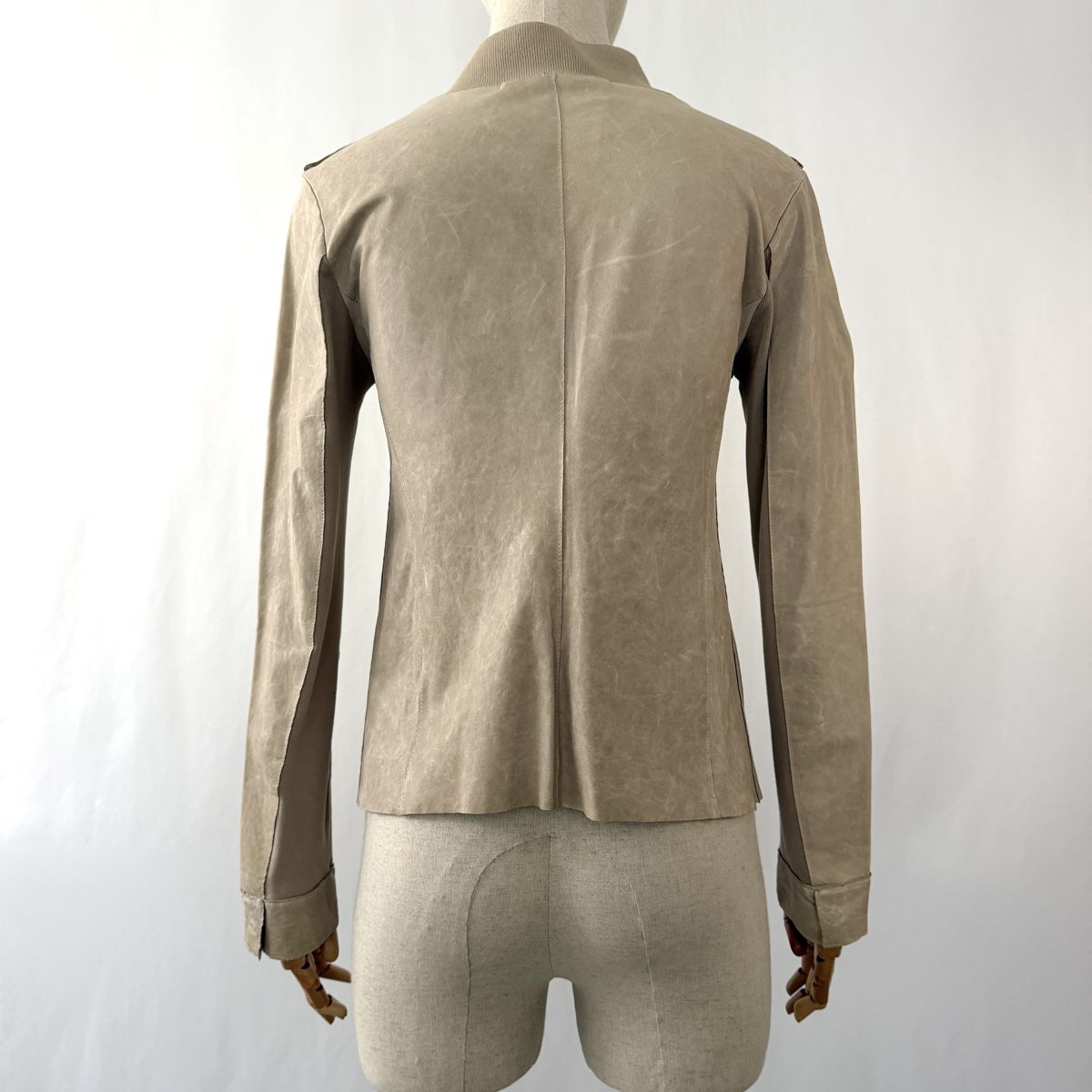 Giacche: TRANSIT PAR SUCH new beige leather jacket – Nuovo e nell'imballaggio originale da Emmen venduto da Nightingale_2022 5