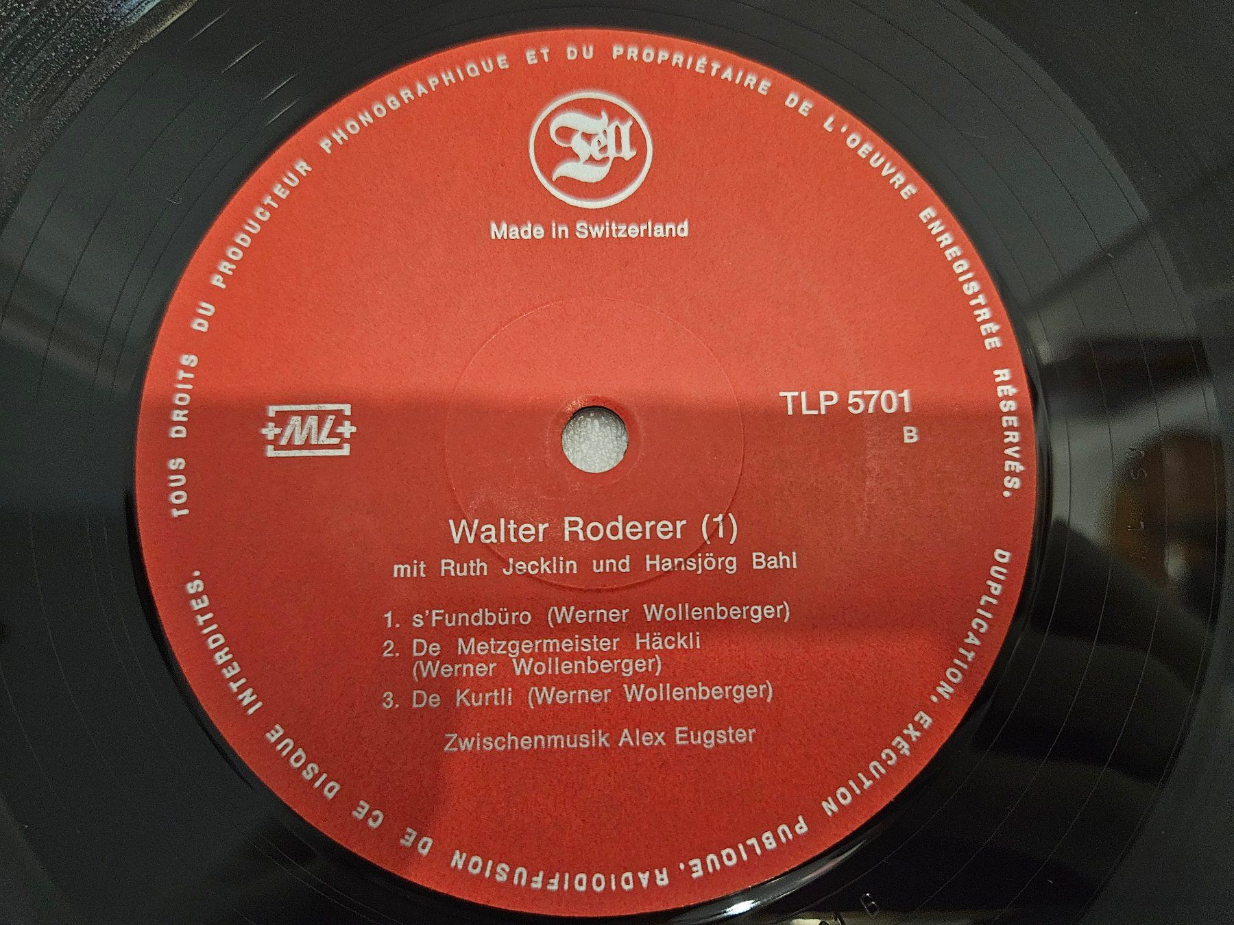 Dischi in vinile: Walter Roderer – 1 (LP, Comedy) – Usato da Uster venduto da Vinyl-Leidenschaft 5