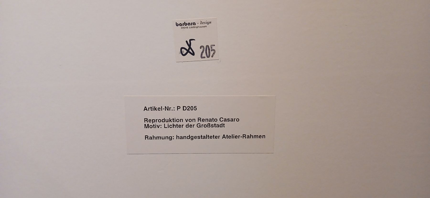 Dipinti: Bild Charli Chaplin mit Rahmen – Usato da Schafisheim venduto da dopie01 1