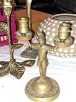 Antiker Kerzenständer aus Messing - 
