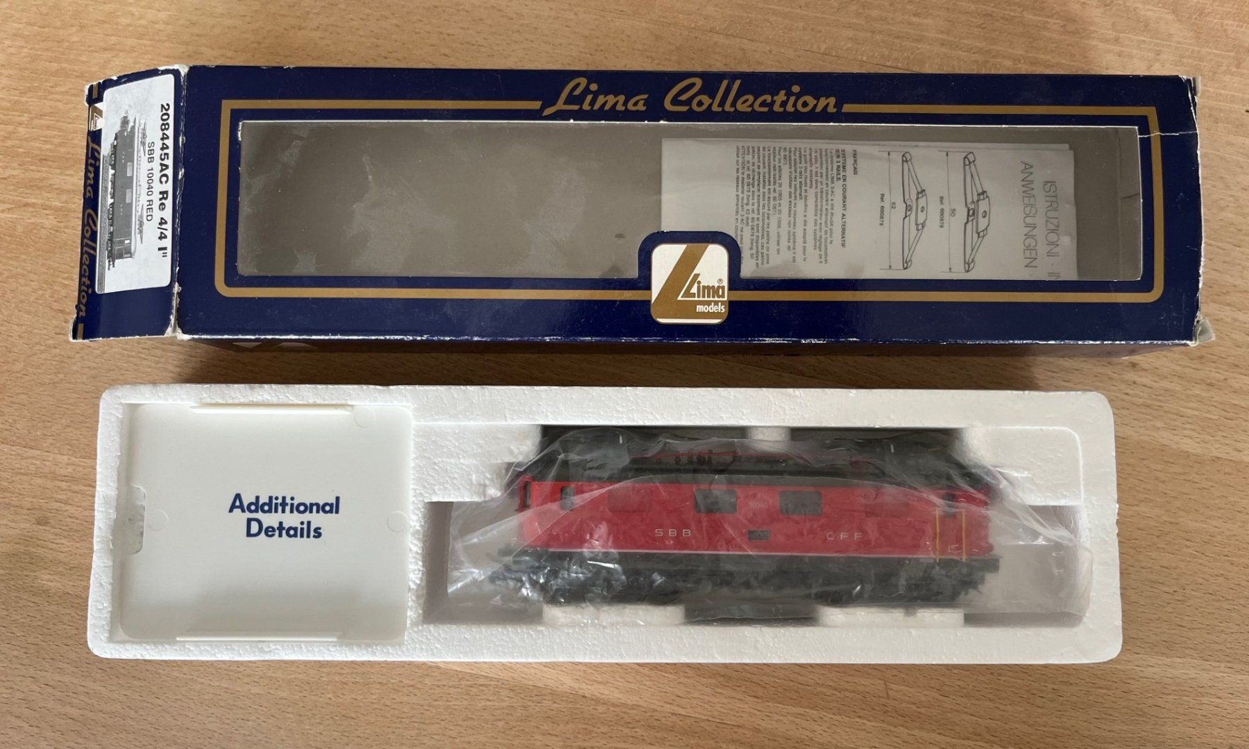 Modellini di ferrovie: Bastelmodelle Roco und Lima – Usato da Winterthur venduto da dond1 5