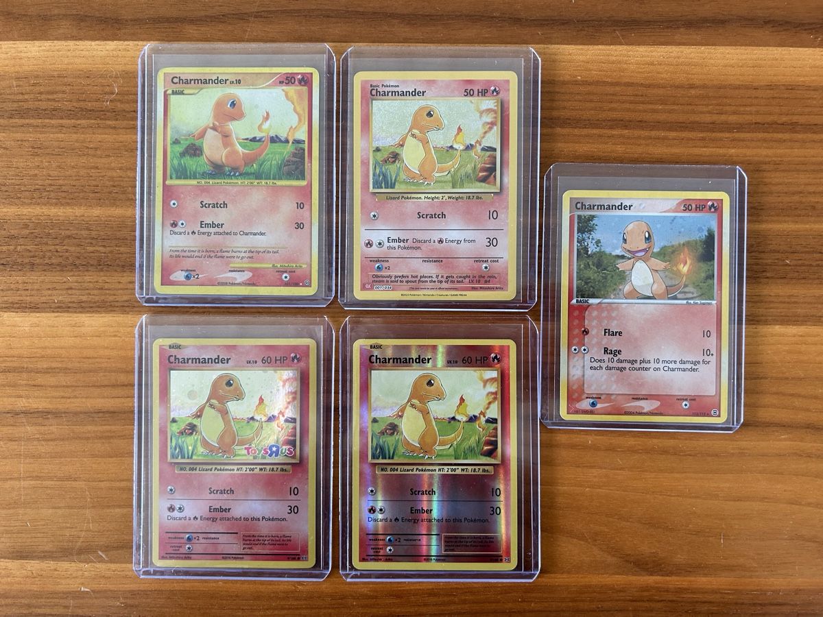 Pokémon Sammelbilder & Trading cards: Charmander & Charmeleon Holo Collection – Gebraucht aus Willerzell von