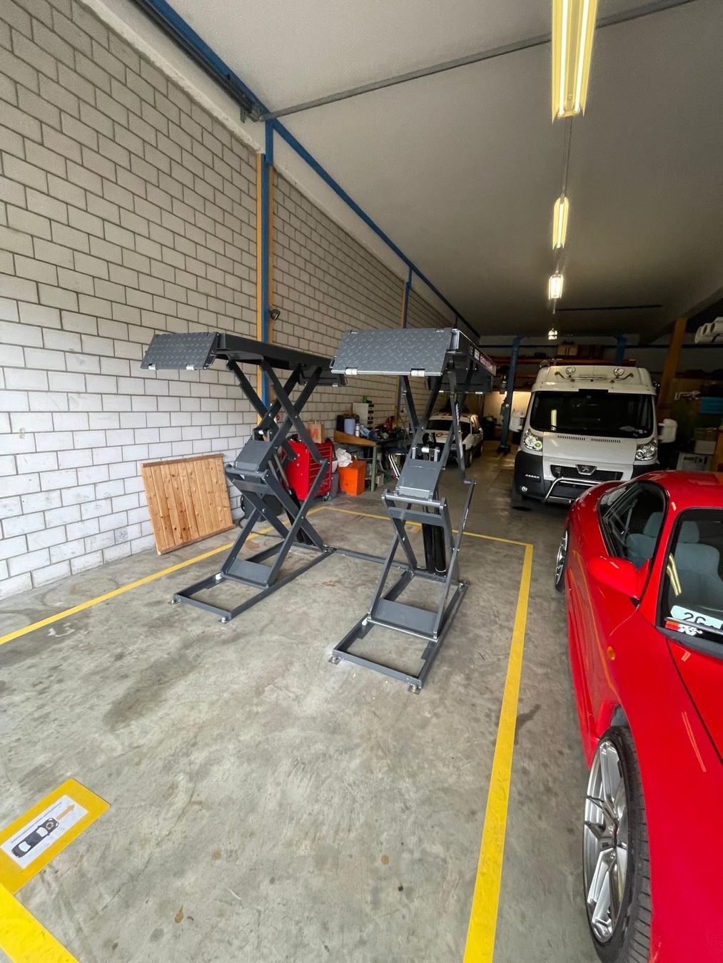 Piattaforme elevatrici & Crick: Autolift Scherenlift, Doppelscherenlift, Scherenbühne – Nuovo e nell'imballaggio originale da Oberrüti venduto da RST-AG.CH 3