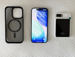 💛 iPHONE 15 PRO - 256 GB - inkl. Powerbank - super Zustand