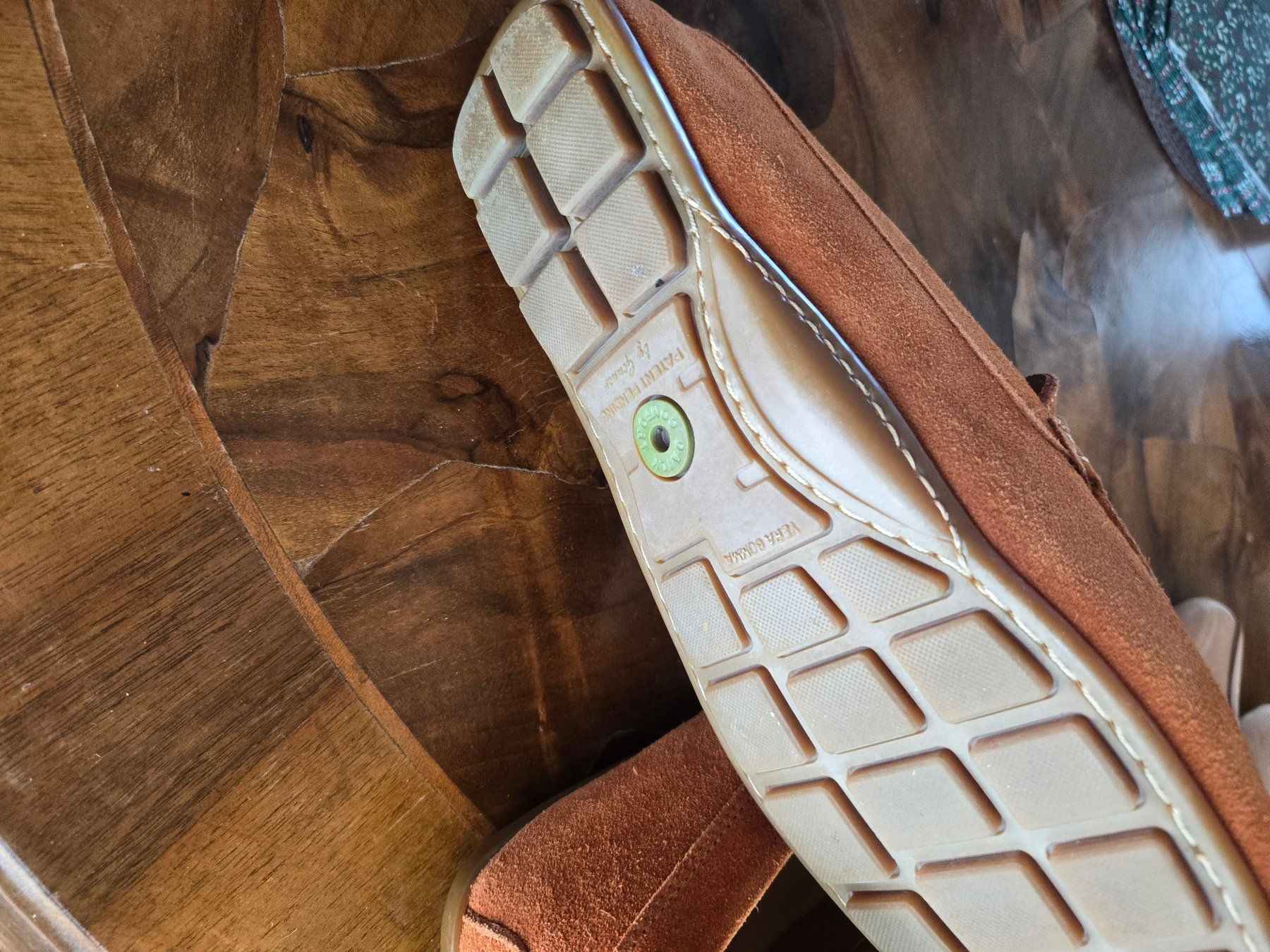 Herrenschuhe: Moccasins orange Grösse 43 – Gebraucht aus Ascona von Topolinowatch 4