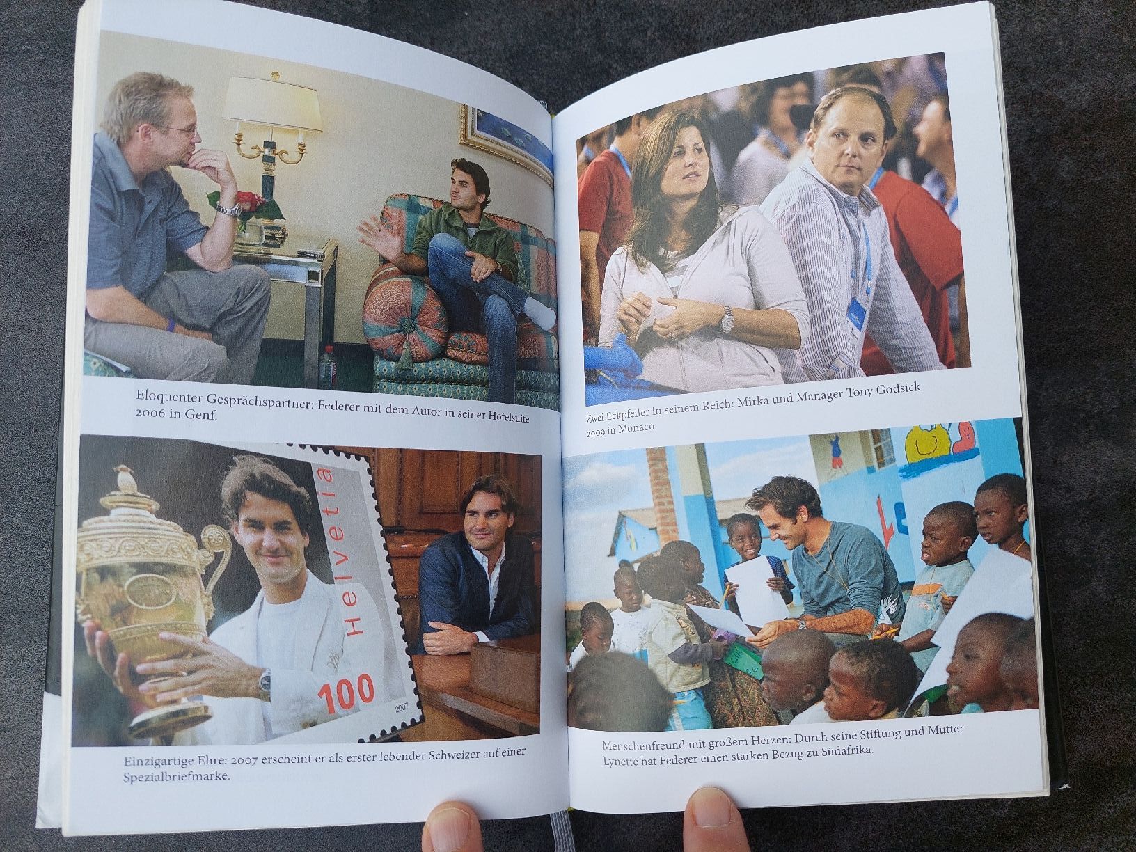 Libri: Roger Federer - Die Biografie von René Stauffer – Usato da Brunnen venduto da Livianda 5