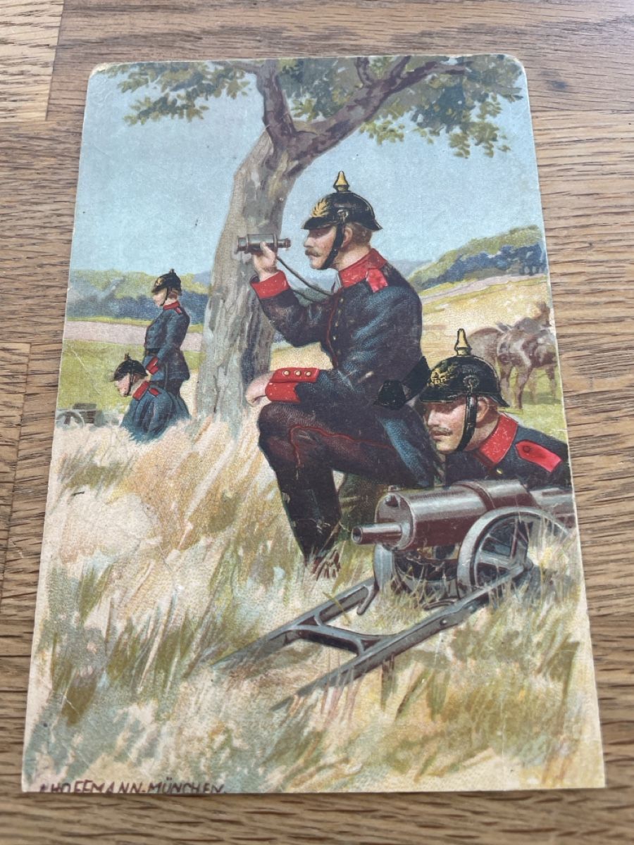 Cartoline postali: Deutsch Armee Künstler AK 1914 – Usato da Roggwil TG venduto da Lphila
