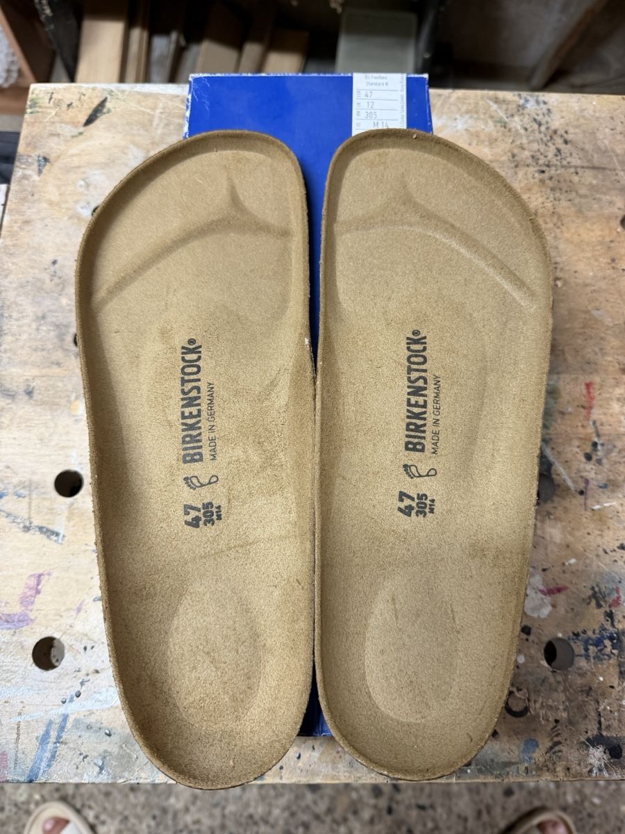 Birkenstock Herrenschuhe: Semelles Birkenstock Zermatt/Andermatt 47 – Neu und originalverpackt aus fey von Caductilometre