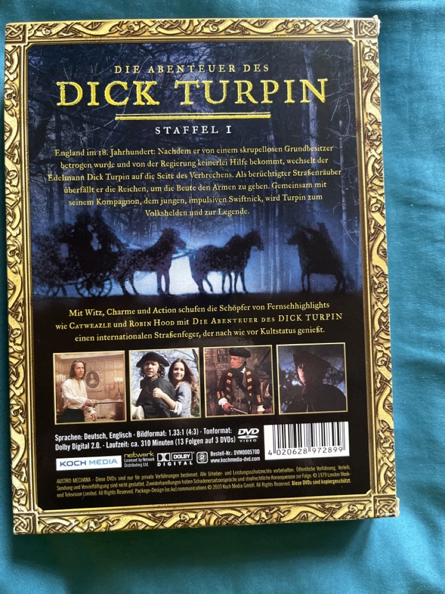 Tutti i DVDs: Die Abenteuer des Dick Turpin – Usato da Haslen AI venduto da GOLD73 1