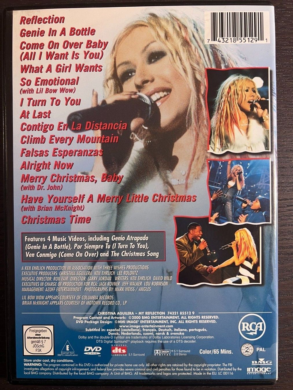 Tutti i DVDs: Christina Aguilera - My Reflection – Usato da Zürich venduto da FilmFreunde 1
