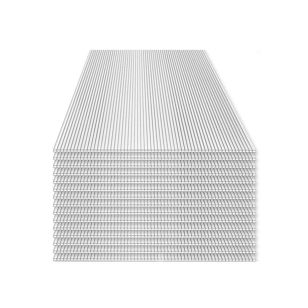 Piatti di portata: 15x Hohlkammerstegplatten Polycarbonat - 58x118cm – Nuovo e nell'imballaggio originale da Wallenwil venduto da toesstal-vertrieb 2