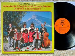 Kapelle Thunerbuebe U.& M.Minder "Uf der Höchi" LP GEWASCHEN
