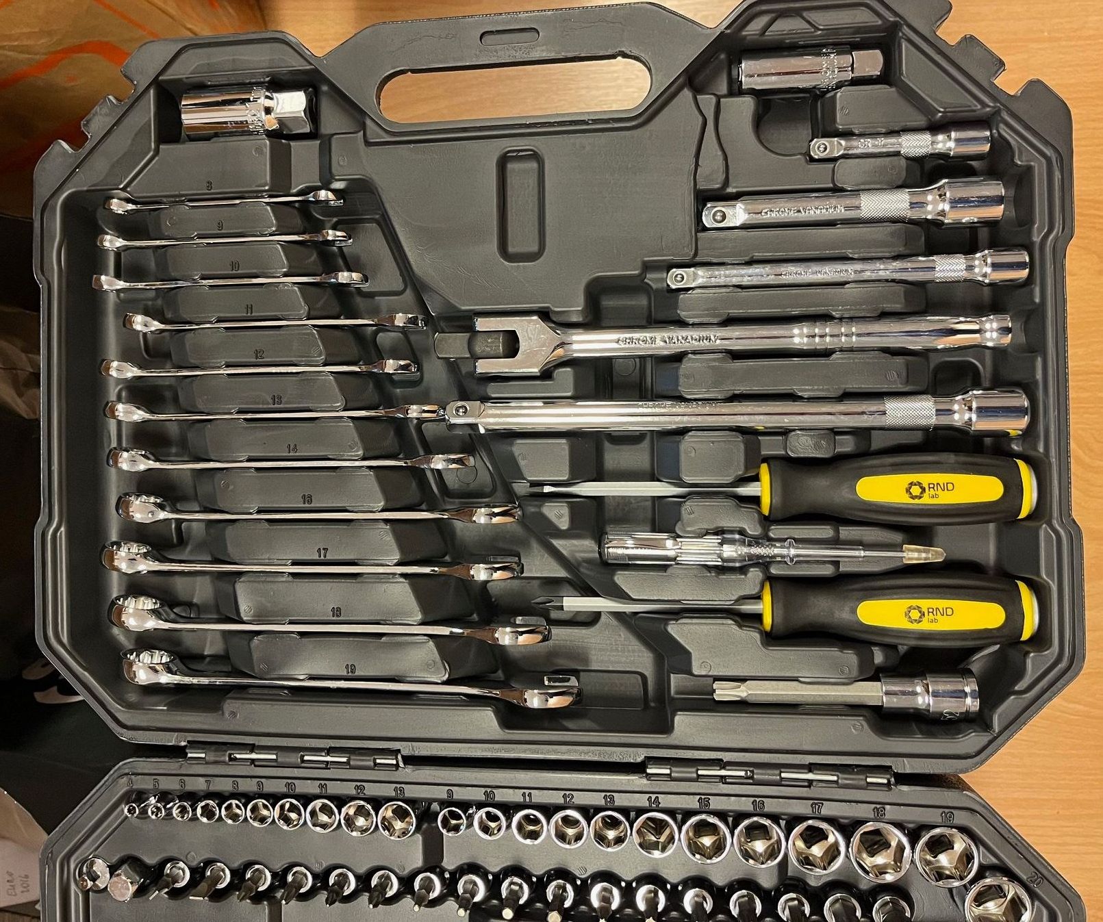 Tutti gli attrezzi: Boîte d'outils de 123 pièces – Nuovo e nell'imballaggio originale da Matran venduto da Bridge-Mania 4