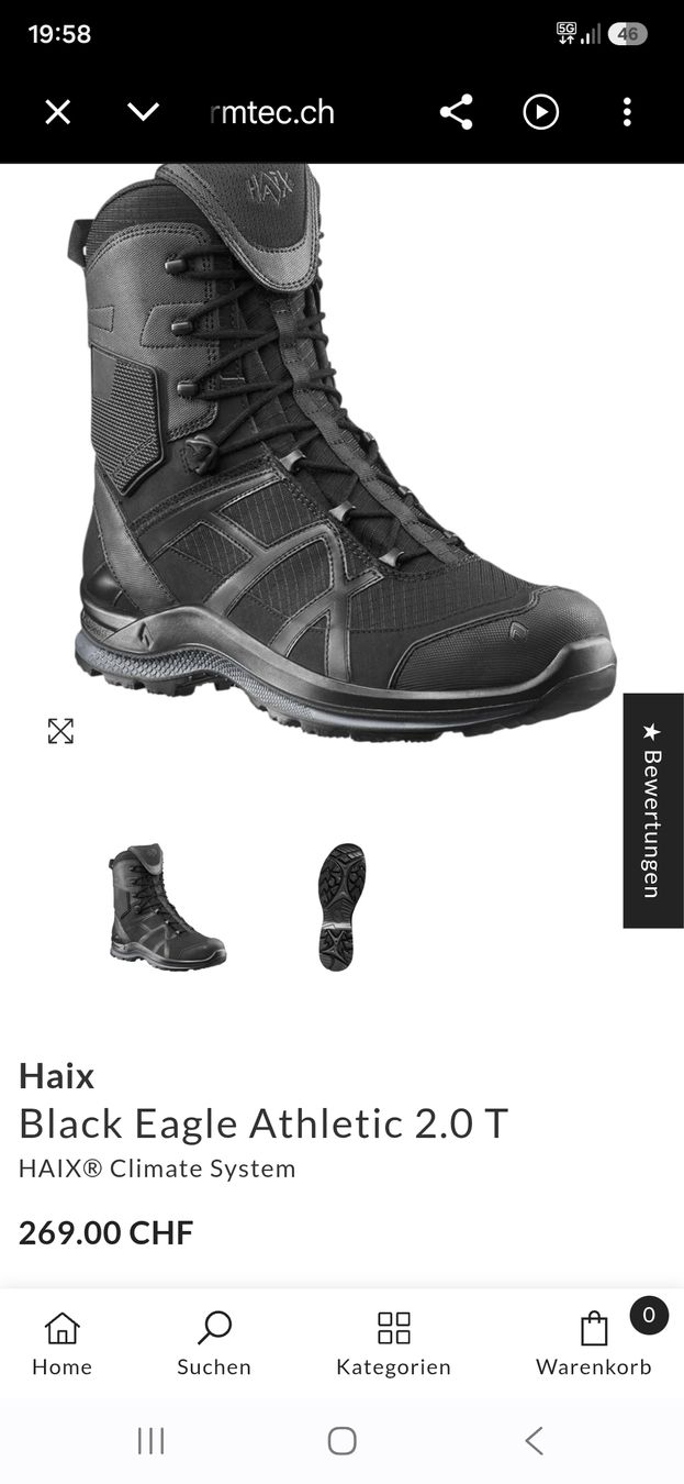 Haix Chaussures hommes: Wanderschuhe Haix – Neuf (Voir description) à Madetswil par AT87 1