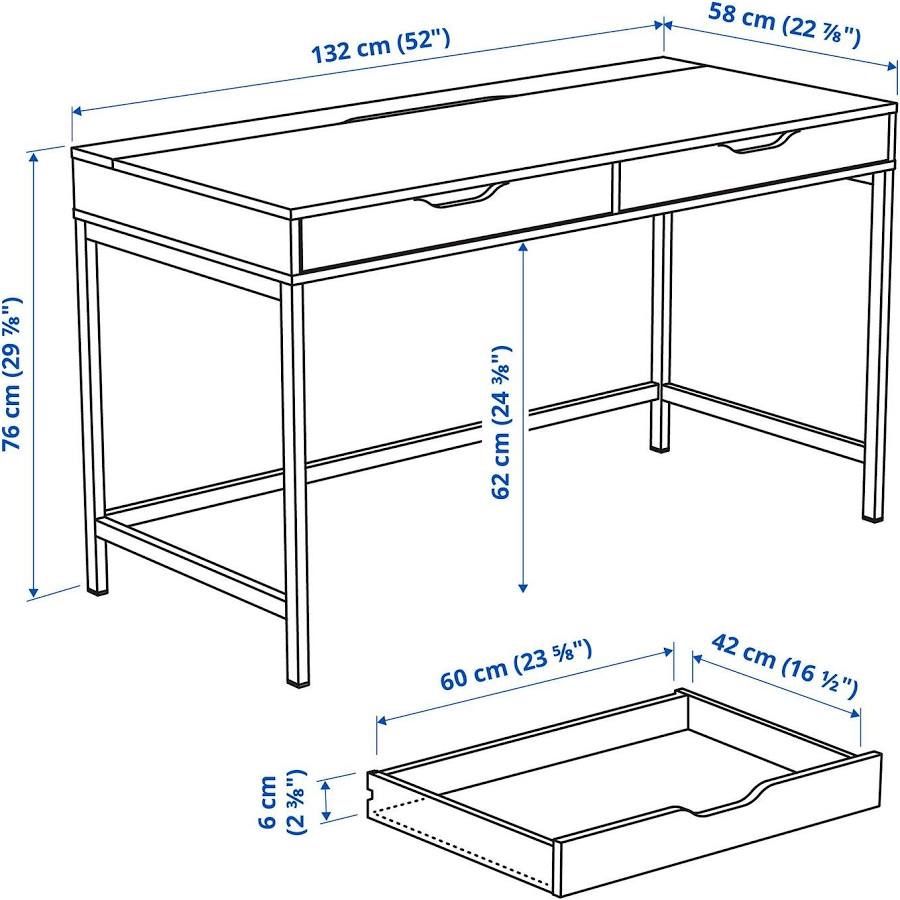 Scrivanie: IKEA - Alex – Usato da Zürich venduto da compratore 1