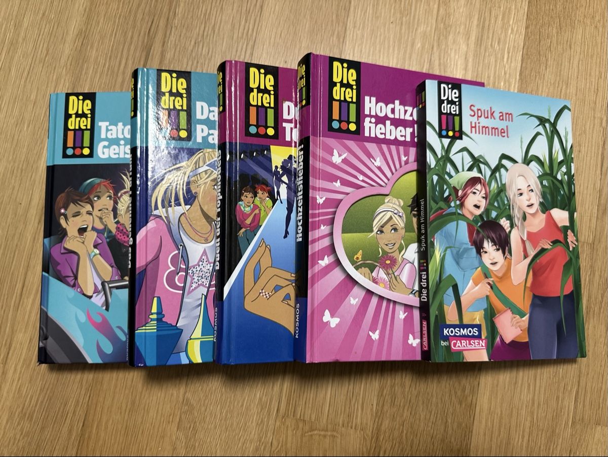 Libri: 5x Bücher Die drei !!! – Usato da Ehrendingen venduto da Uxaxa