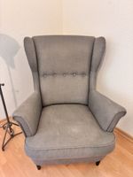 Ohrensessel grau IKEA