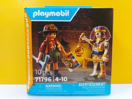 PLAYMOBIL 71796 DuoPack Schatzsucher und Mumie (Schatz) NEU