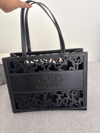 TOUS Shopper Tasche Schwarz-Top Zustand-Sommer Schnäppchen