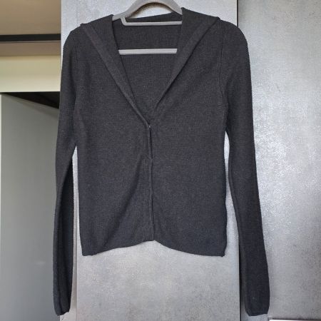 🐸 NILE STRICKJACKE MIT KAPUZE XS / S KAPUZENJACKE CARDIGAN