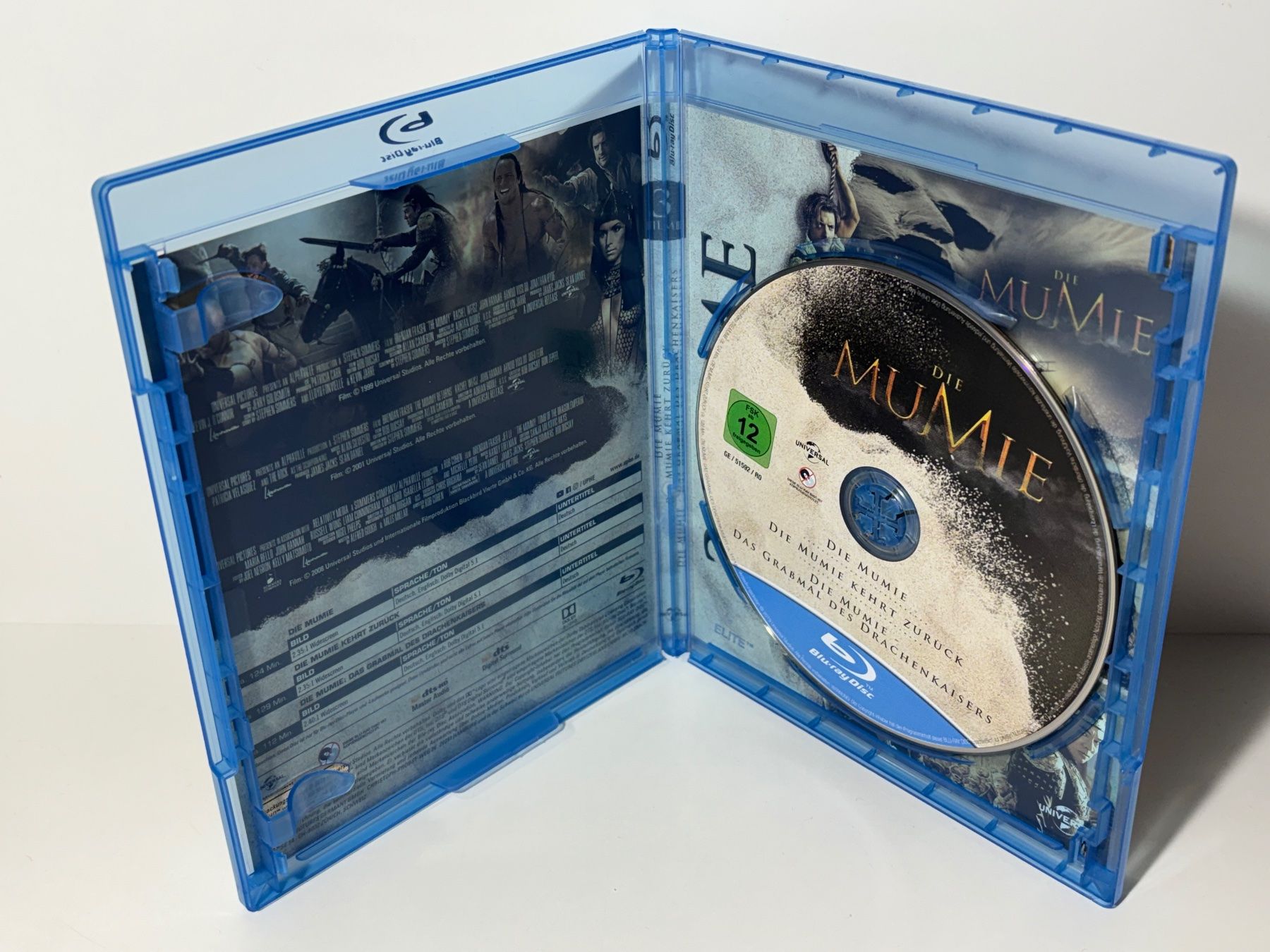 Tutti i DVDs: Die Mumie - Trilogie Blu Ray – Usato da Wilderswil venduto da Sstriker 2