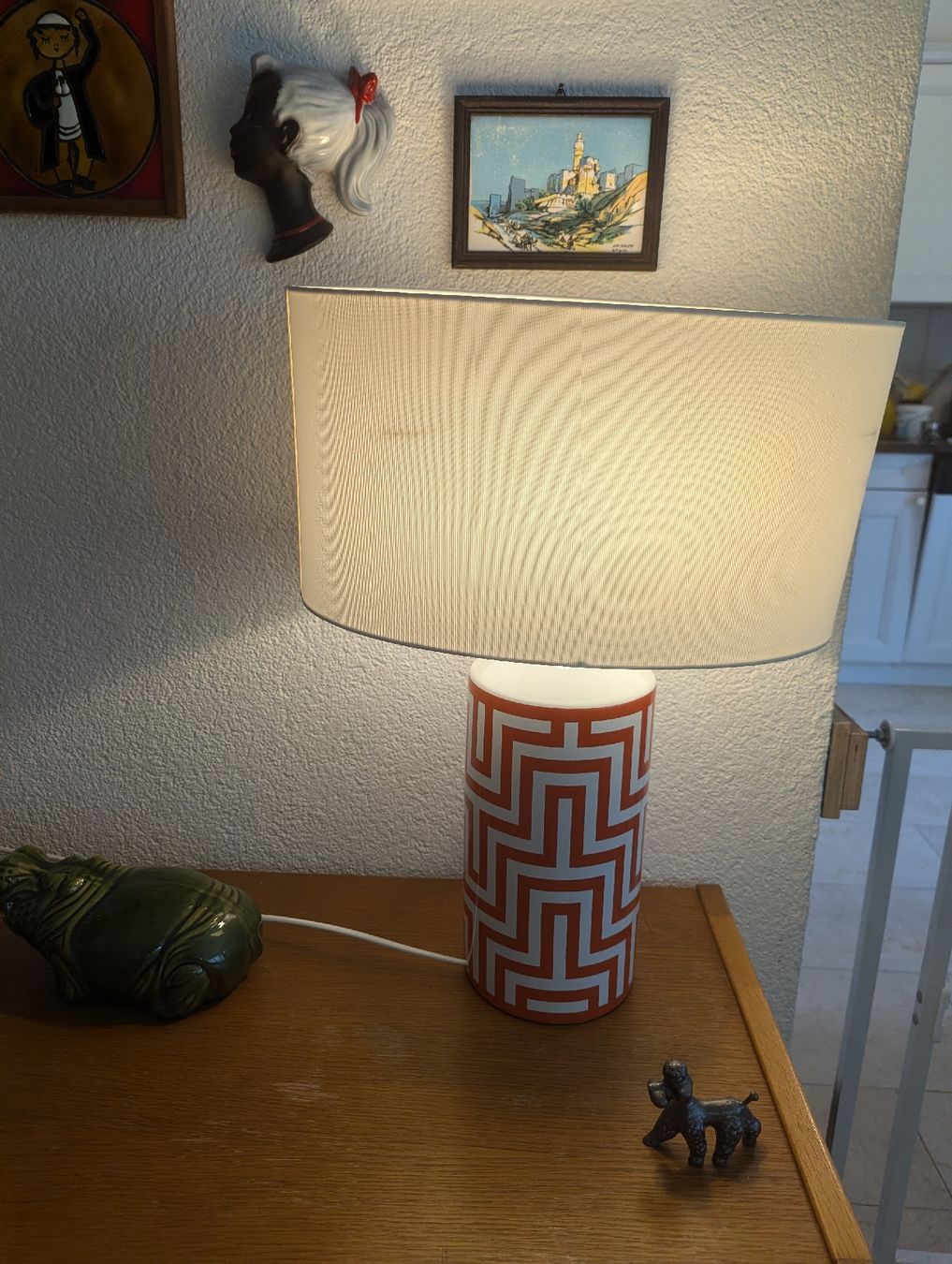H&M Lampade: Large Table Lamp H&M HOME Geometric Design – Usato da Erlinsbach SO venduto da Meytalien 5