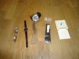 ARMBAND UHREN-WECKER KONVOLUT JAEGER-LECOULTRE SWATCH UND