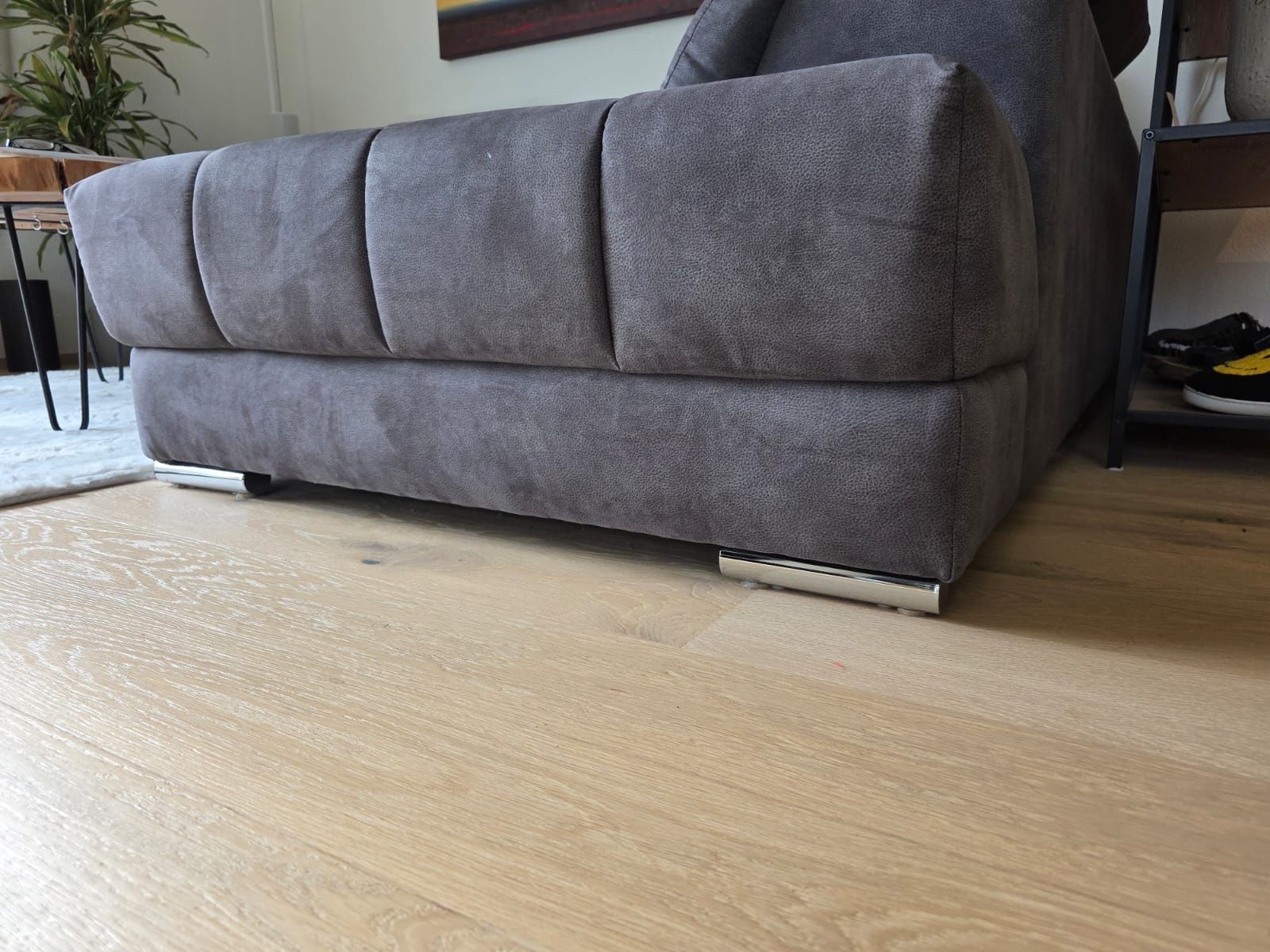 Divani: Grosses elektrisches Ecksofa/Lounge Sofa, grau, neuwertig! – Usato da Grabs venduto da tobias.haeggi 3