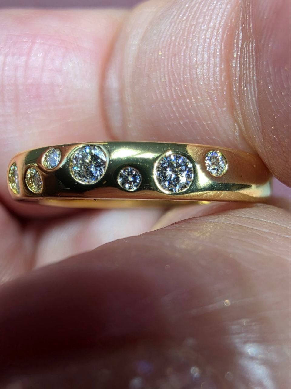 Ringe: Bague argent avec diamants de moissanite certifiés GRA – Neu und originalverpackt aus Reconvilier von Tsma67 4