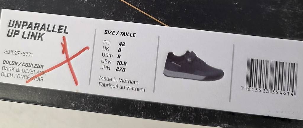 Scarpe da uomo: Chaussures Velo NEUVES Unparallel up, 42 – Nuovo e nell'imballaggio originale da Sugiez venduto da factorysportoutlet 5