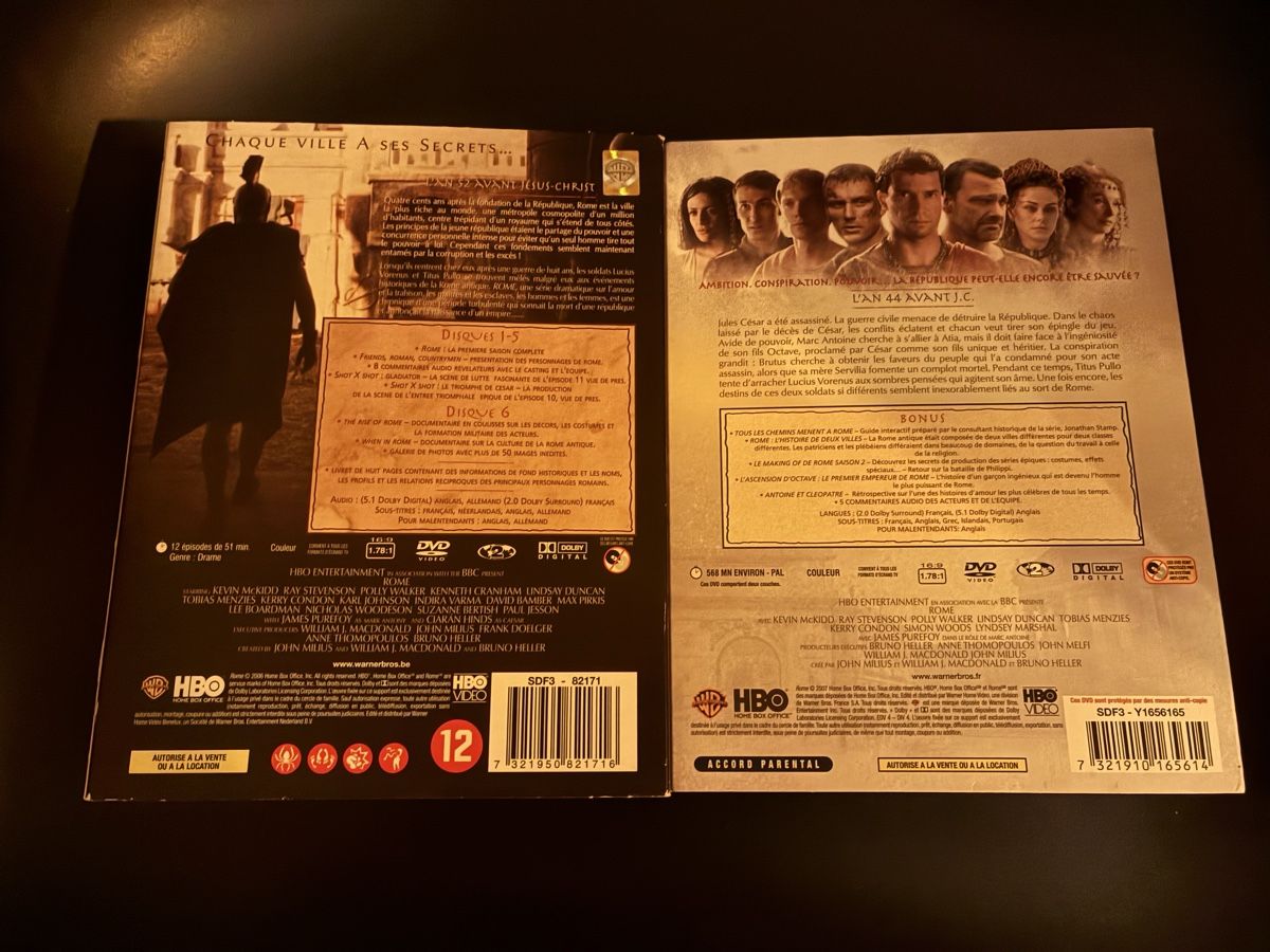 Tutti i DVDs: Coffret Rome – Usato da Neyruz FR venduto da Shcc17 1