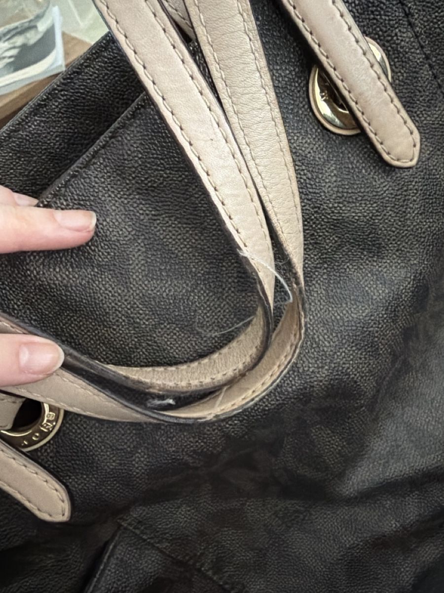 Michael Kors Borse da donna: Michael Kors dunkelbraun Signature Tasche – Usato da Dierikon venduto da corinna310 4