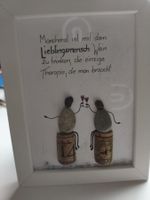 Witziges Steinbild „Lieblingsmensch & Wein“