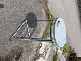Metall Abfalleimer Ständer, Outdoor, Garten, sehr stabil ...