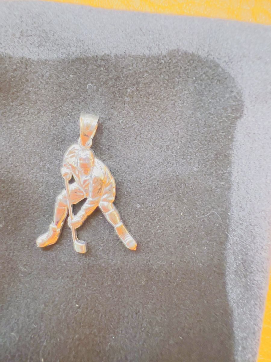 Catenine: Hockey .925 sterling silver pendant – Nuovo e nell'imballaggio originale da Bern venduto da Things4U2buy 2