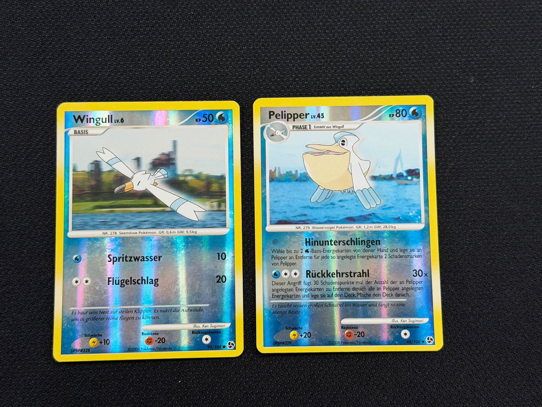 Pokémon Sammelbilder & Trading cards: Wingull 95/106 / Pelipper 48/106 – Gebraucht aus Zürich von mountainwizard00