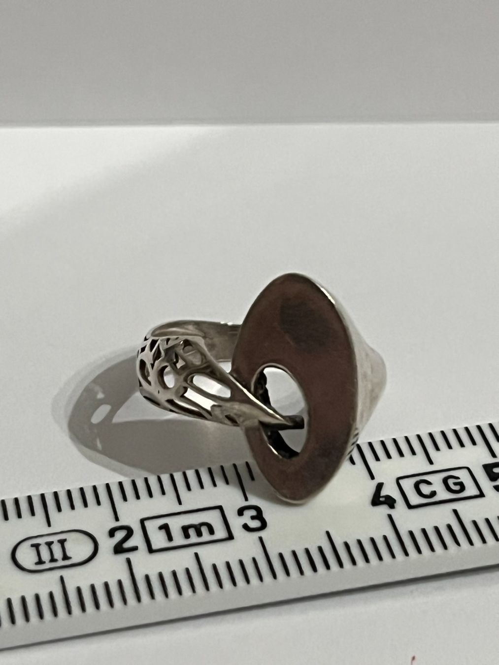 Anelli: Silber Ring 925, originelles Design – Usato da Wolfhausen venduto da Sel86i