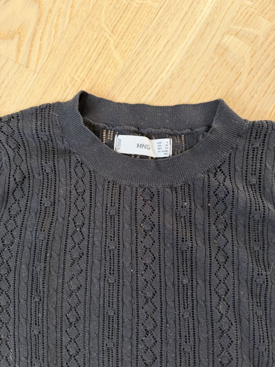 Mango Maglioni & Felpe: Damen Pullover schwarz Grösse M MNG guter Zustand – Usato da Zürich venduto da jujupapa 1