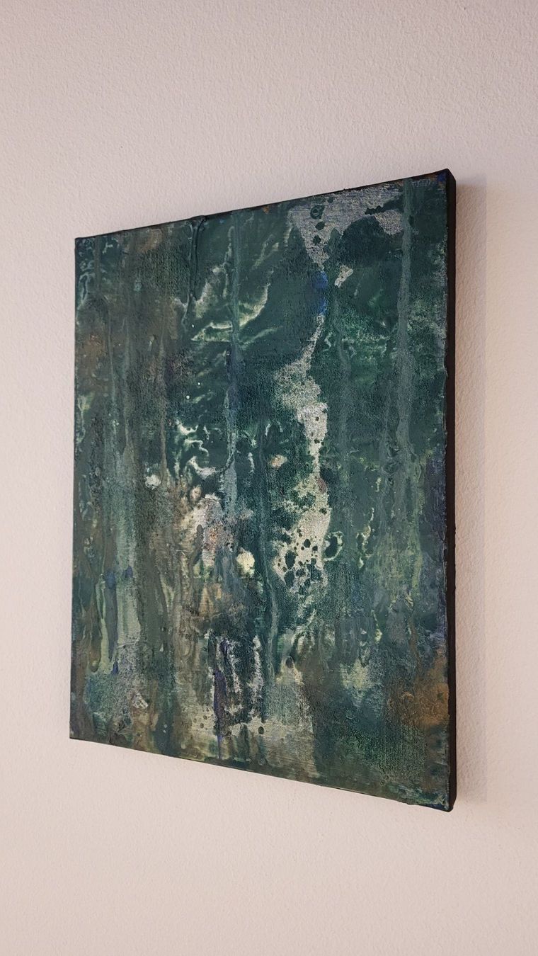 Dipinti: Original Kunstwerke Leinwand Gemälde – Usato da Zürich venduto da TurtleRain 5