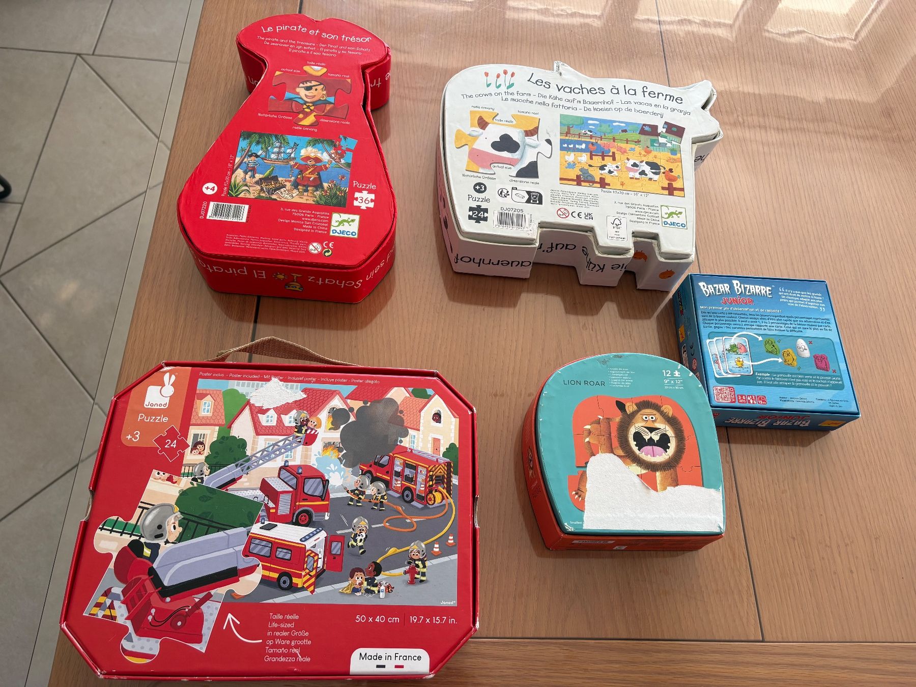 Puzzle: Lot de puzzles et jeu dès 3ans – Usato da Chardonne venduto da ClothildeR 1