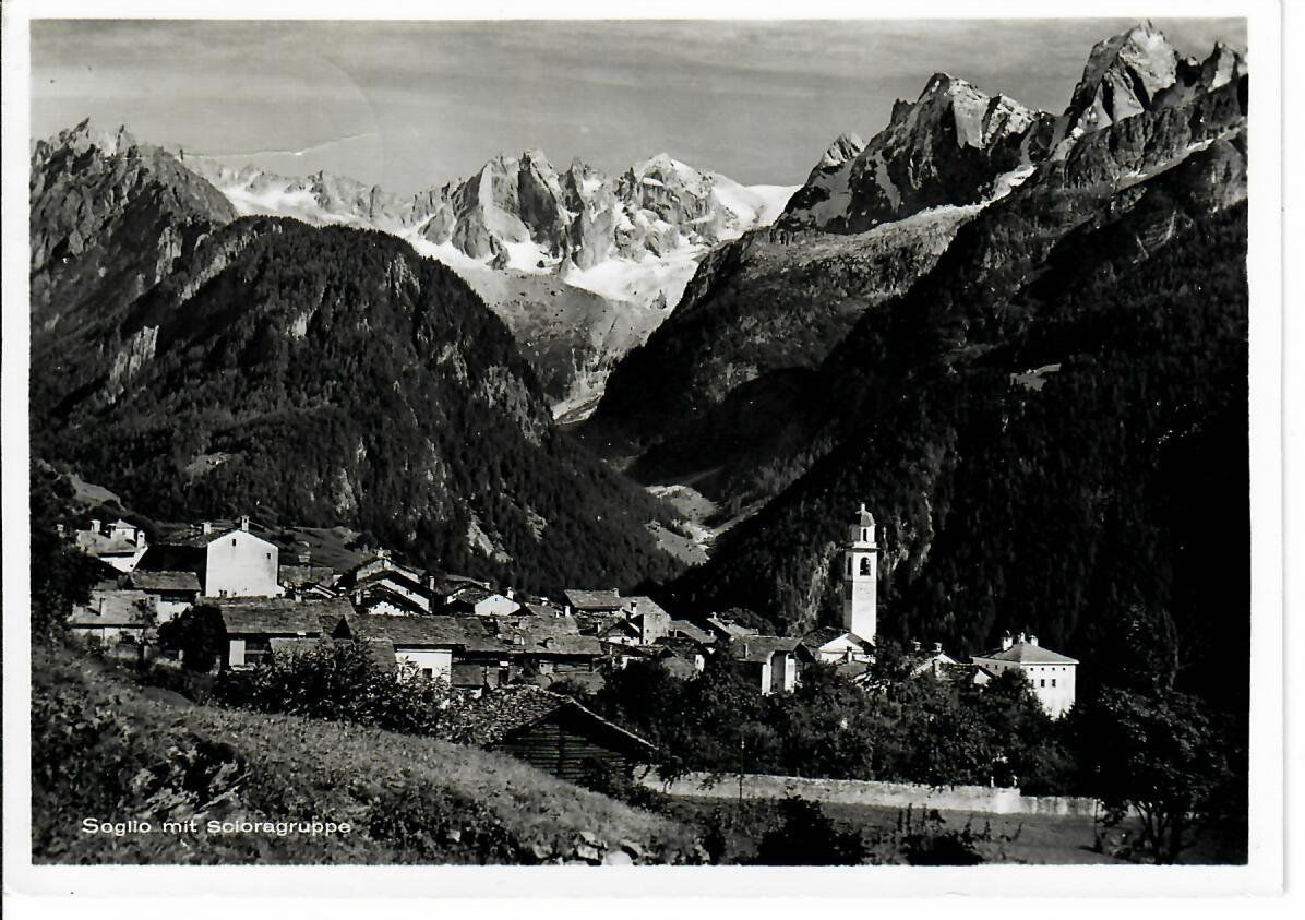 Ansichtskarten: Soglio – Gebraucht aus Hochdorf von Ziegel-16